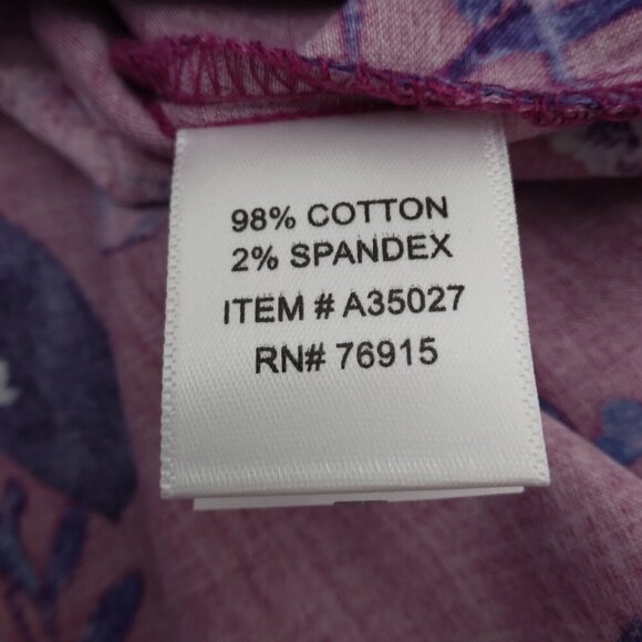 Appleseed's | NWOT Bundle of 2 Floral Cotton Button Up Blouse | Size 8P - Picture 11 of 12